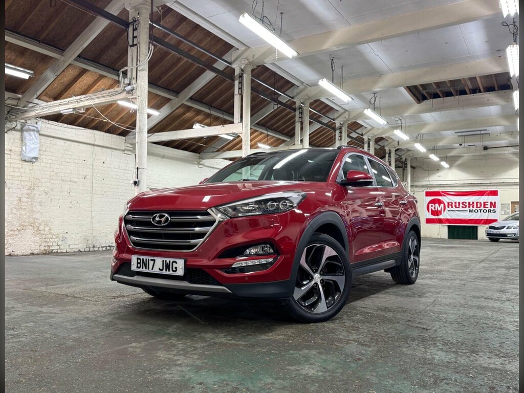 Hyundai Tucson 2.0 Crdi Blue Drive Premium Se Euro 6 Ss Red