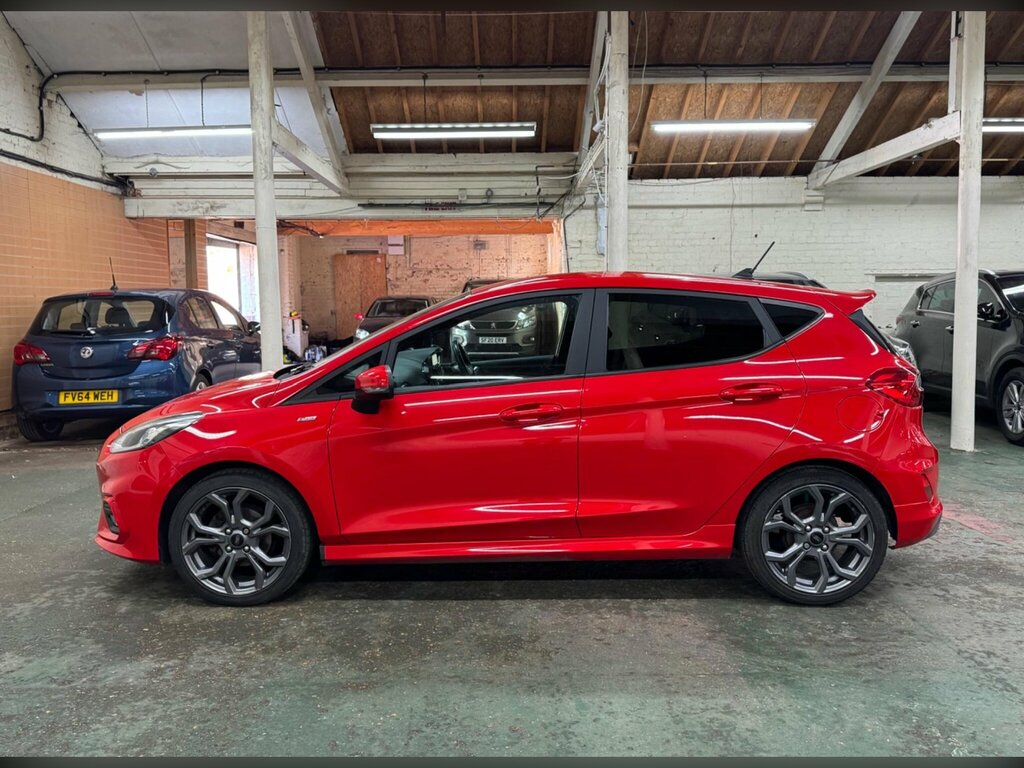 Ford Fiesta 1.0T Ecoboost St-line Edition Euro 6 Ss MA21YFU Red #3