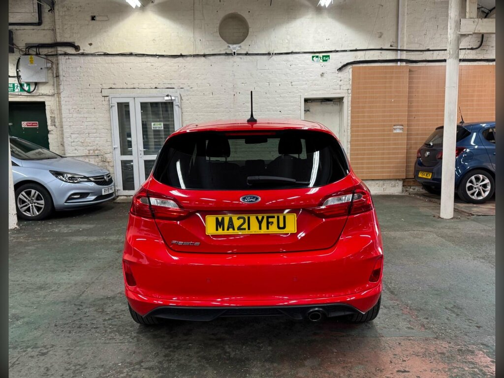 Ford Fiesta 1.0T Ecoboost St-line Edition Euro 6 Ss MA21YFU Red #5