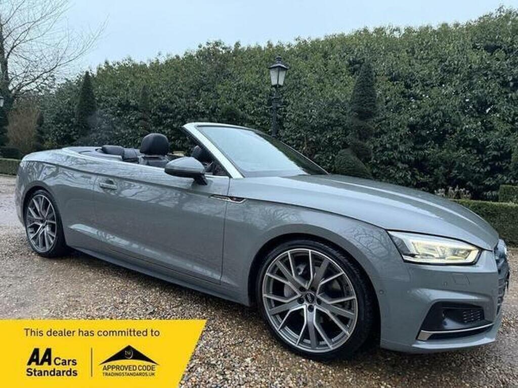Audi A5 Convertible 2.0 Tdi 40 Vorsprung S Tronic Quattro Grey