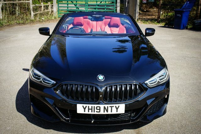 BMW 8 Series 2019 3.0 840D Convertible Steptronic Xd Black #4
