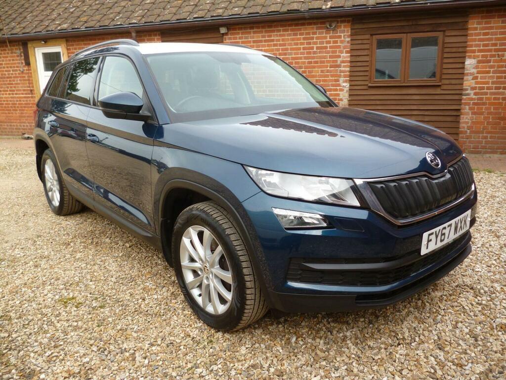 Skoda Kodiaq Suv 2.0 Tdi Se Dsg 4Wd Euro 6 Ss 5 Seat Blue