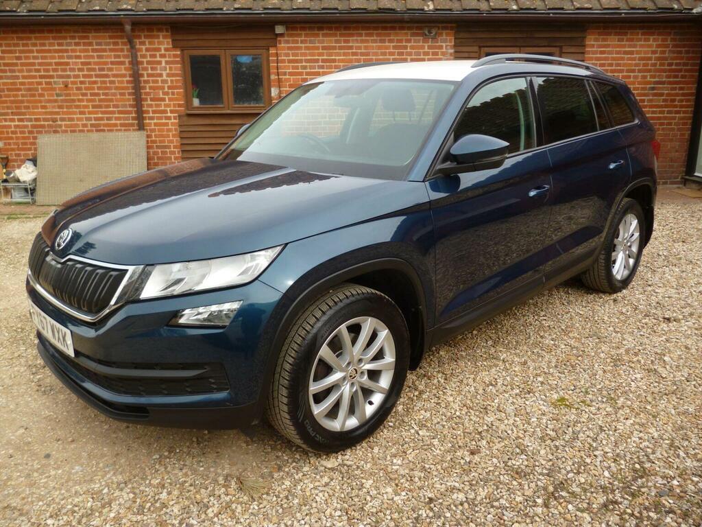 Skoda Kodiaq Suv 2.0 Tdi Se Dsg 4Wd Euro 6 Ss 5 Seat FY67WXK Blue #3