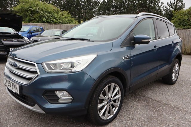 Ford Kuga 2.0 Tdci Ecoblue Titanium Edition Suv M CV69ZNN Blue #4