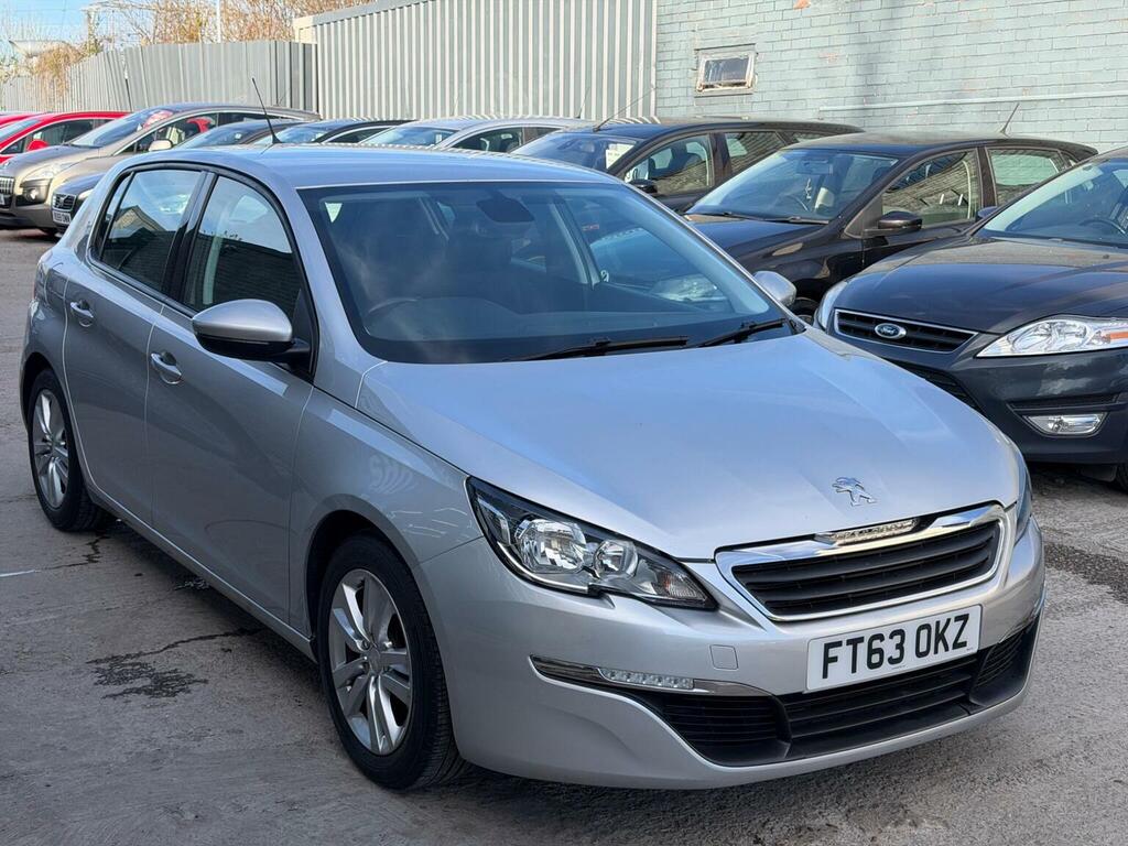 Peugeot 308 1.6 E-hdi Active Euro 5 Ss FT63OKZ Silver #3