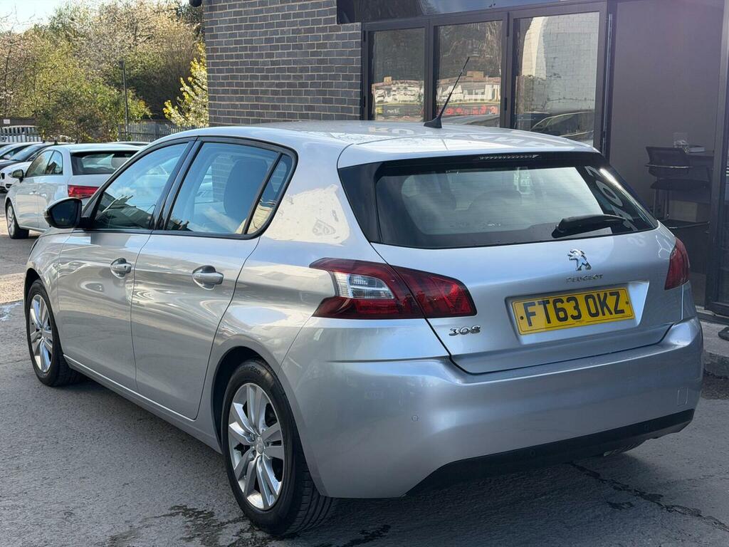 Peugeot 308 1.6 E-hdi Active Euro 5 Ss FT63OKZ Silver #6