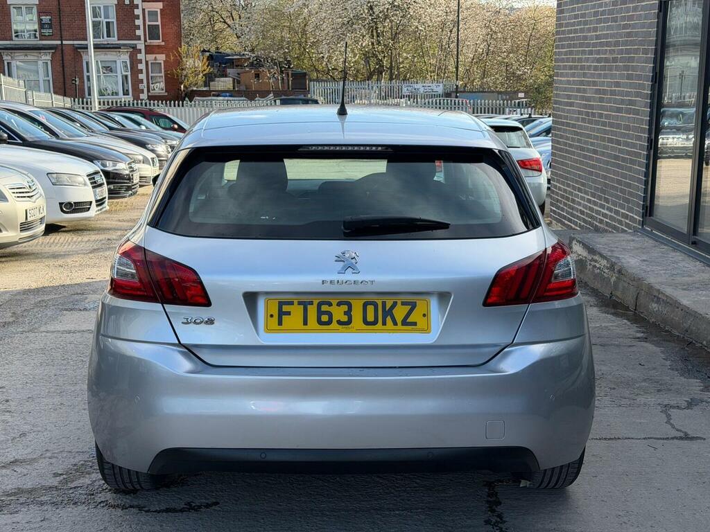 Peugeot 308 1.6 E-hdi Active Euro 5 Ss FT63OKZ Silver #5