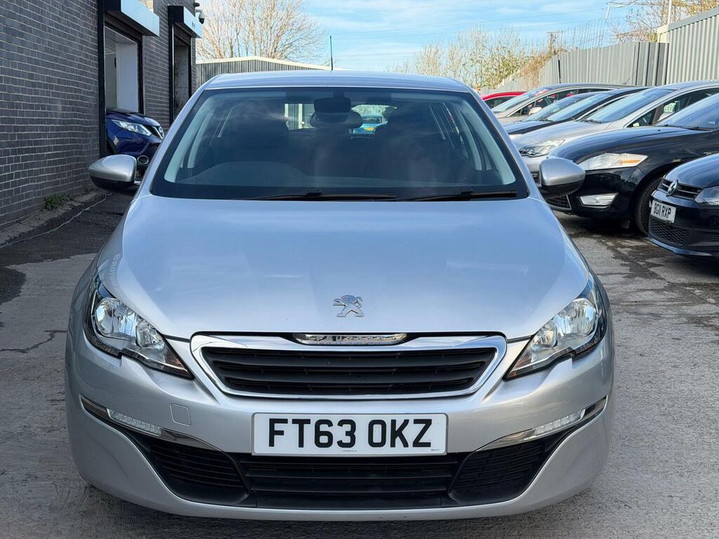 Peugeot 308 1.6 E-hdi Active Euro 5 Ss FT63OKZ Silver #2