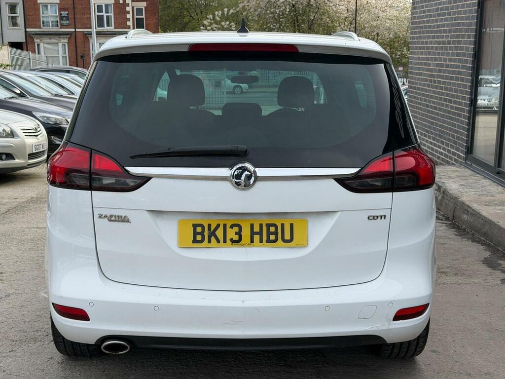 Vauxhall Zafira Tourer 2.0 Cdti Sri Euro 5 White #5