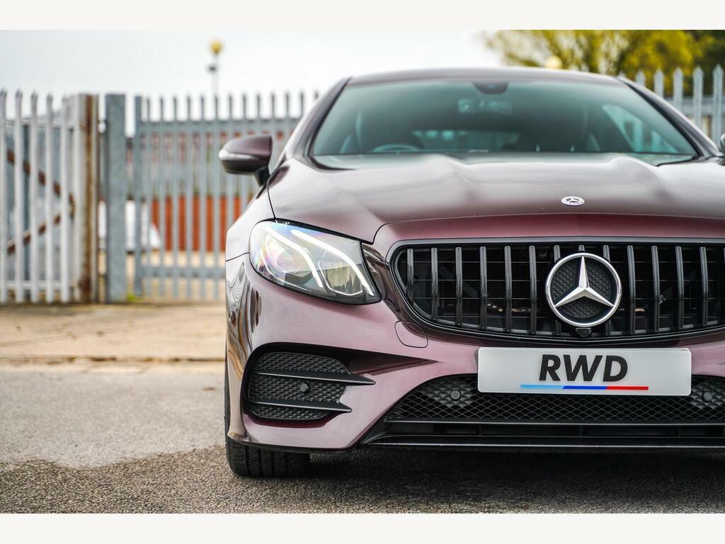 Mercedes-Benz E Class 2.0 E220d Amg Line Coupe Red #4