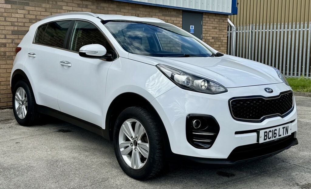 Kia Sportage 1.7 Crdi 2 BC16LTN White #3