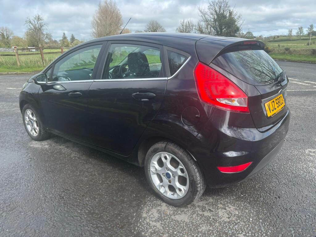 Ford Fiesta 1.25 Zetec 82 VJZ5803 Black #3