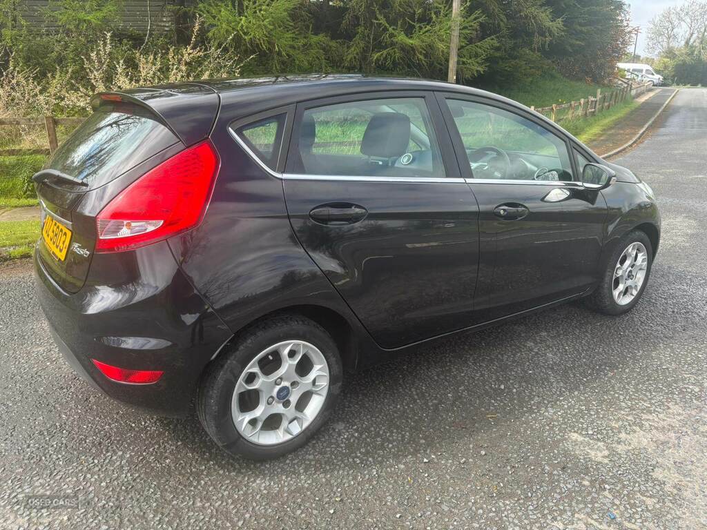 Ford Fiesta 1.25 Zetec 82 VJZ5803 Black #4