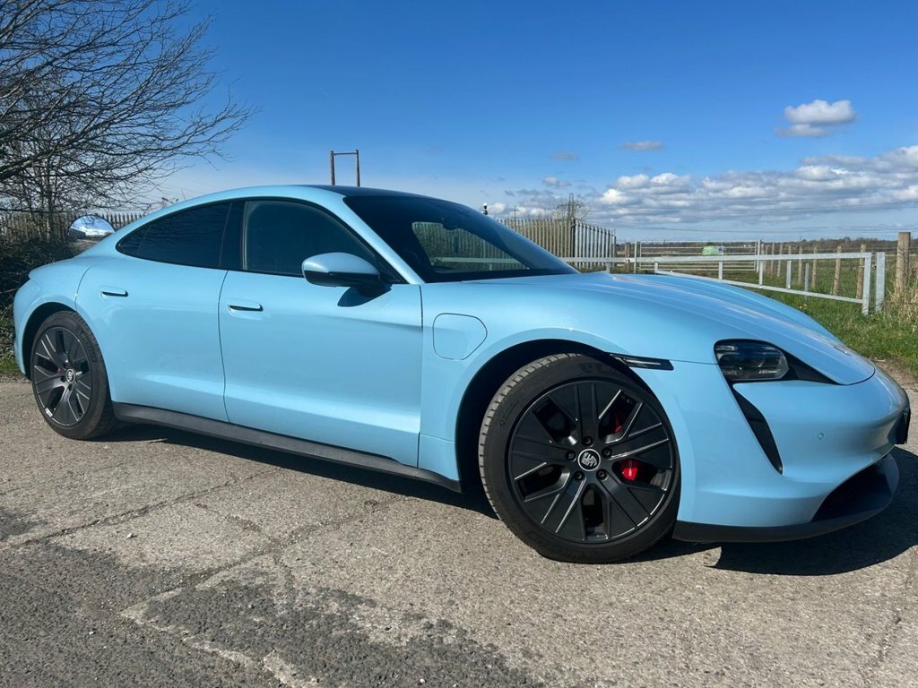 Porsche Taycan Saloon Blue
