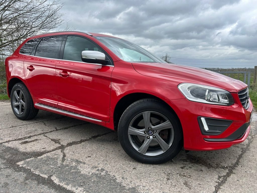 Volvo XC60 2L R-design Lux Nav Red