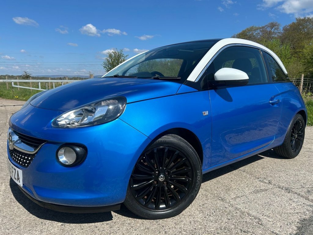 Vauxhall Adam 1.2L Glam ST65FZA Blue #4