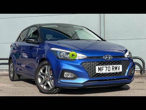 Hyundai I20 1.2 Mpi Play - 2020 70 Blue