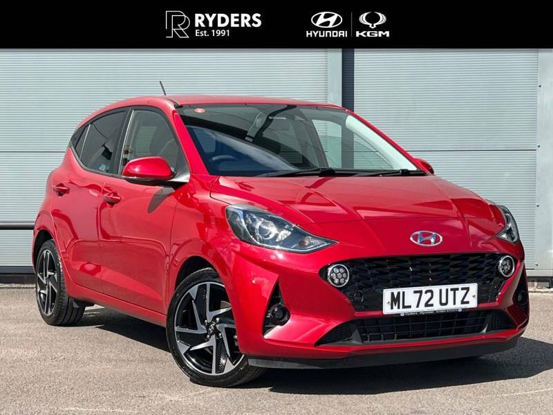 Hyundai I10 1.0 Mpi Premium - 2022 72 ML72UTZ Red #2