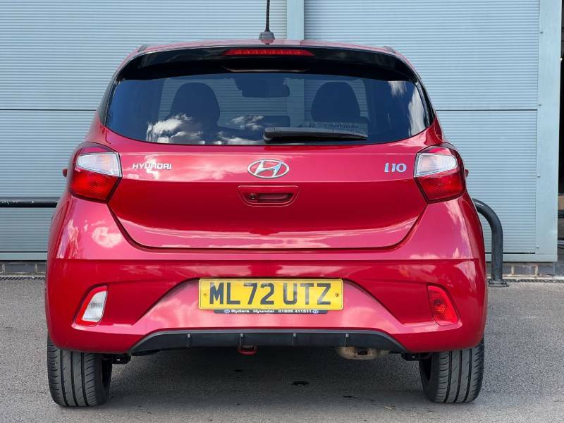 Hyundai I10 1.0 Mpi Premium - 2022 72 ML72UTZ Red #5