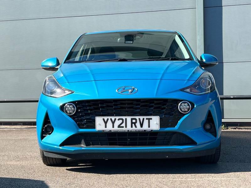 Hyundai I10 1.2 Mpi Premium - 2021 21 YY21RVT Blue #3