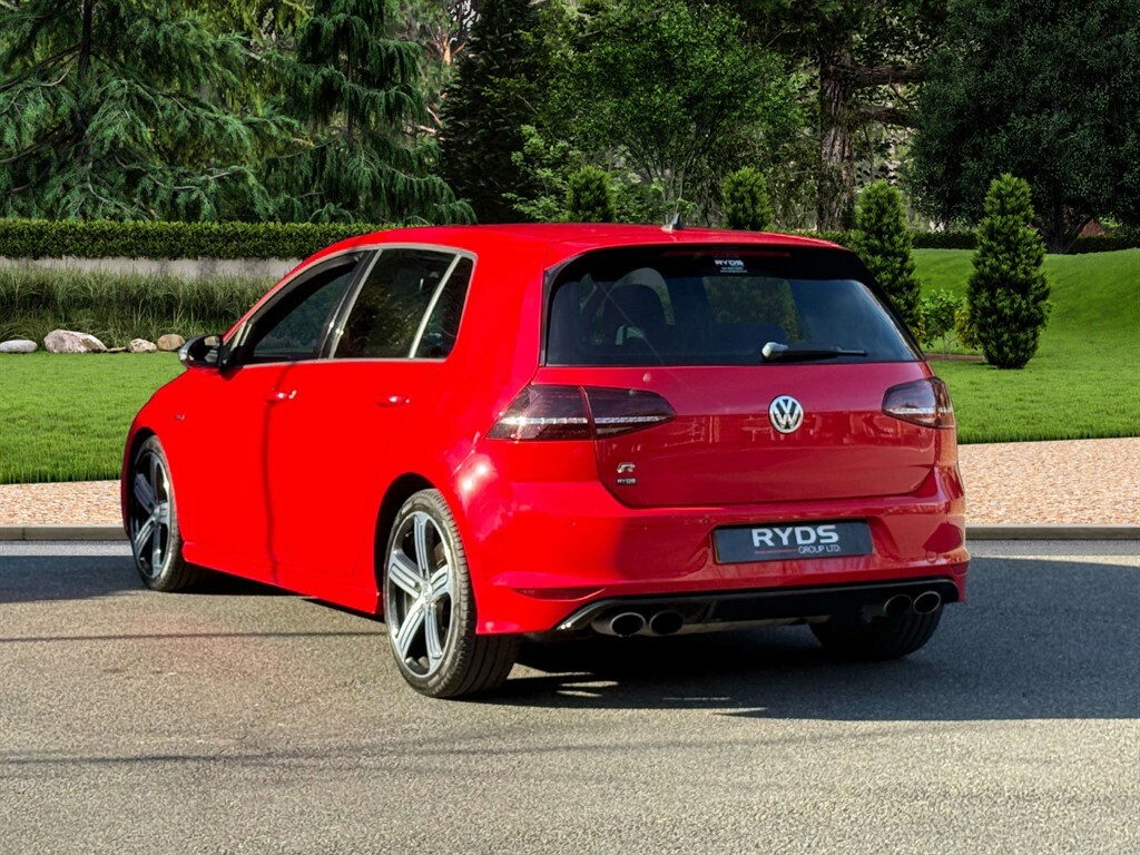Volkswagen Golf R Dsg 4Wd Red #5