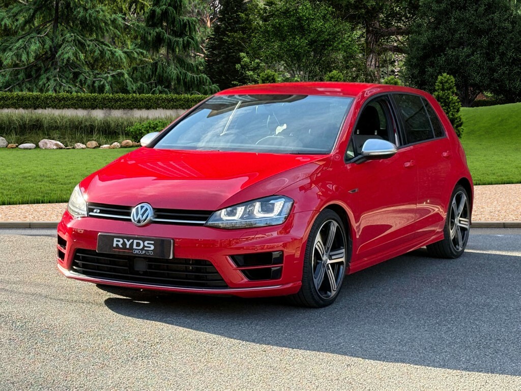 Volkswagen Golf R Dsg 4Wd Red #3