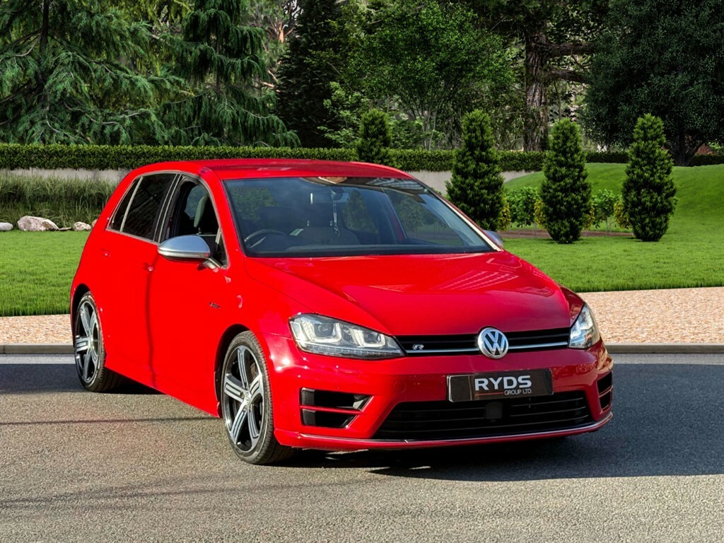 Volkswagen Golf R Dsg 4Wd Red