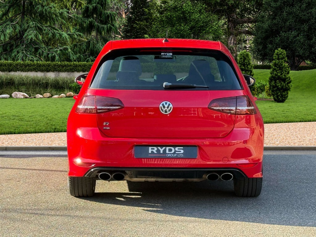 Volkswagen Golf R Dsg 4Wd Red #6