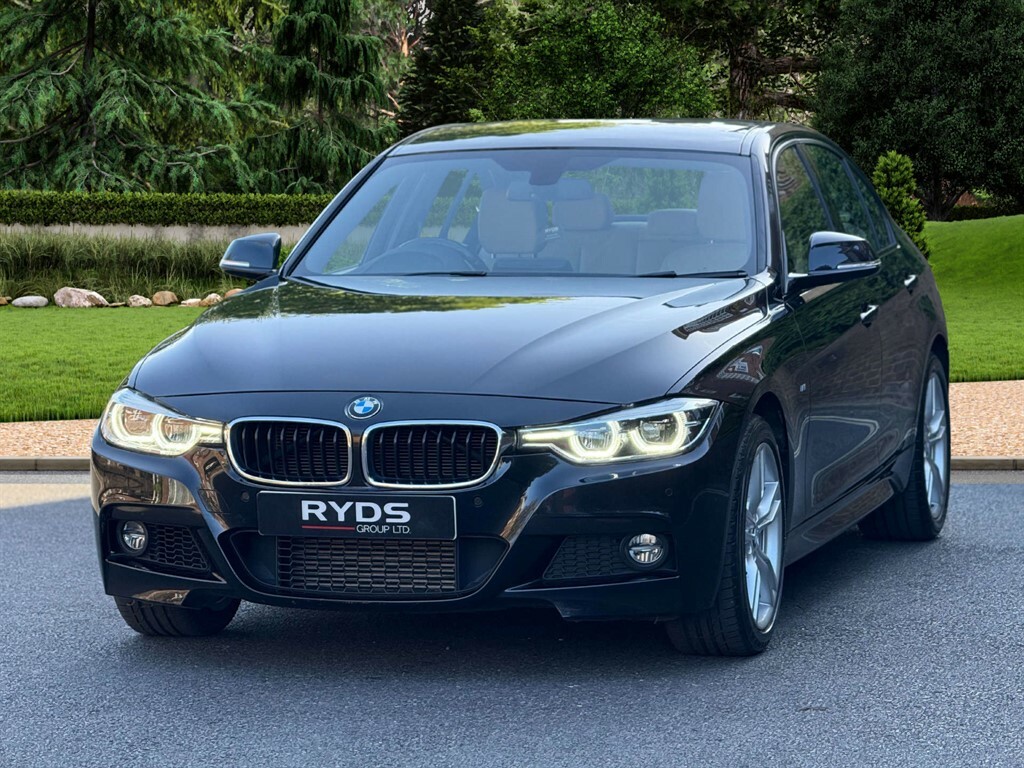 BMW 3 Series Xdrive M Sport 4Wd Black #3