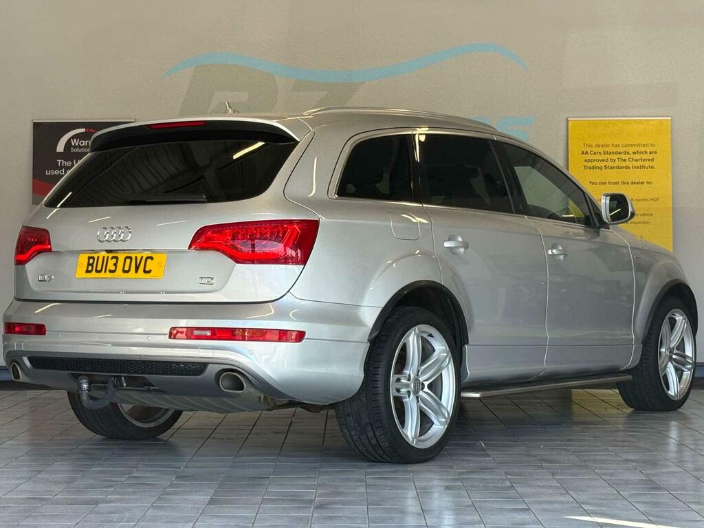 Audi Q7 3.0 Tdi V6 S Line Plus Tiptronic Quattro Euro 5 S BU13OVC Silver #5