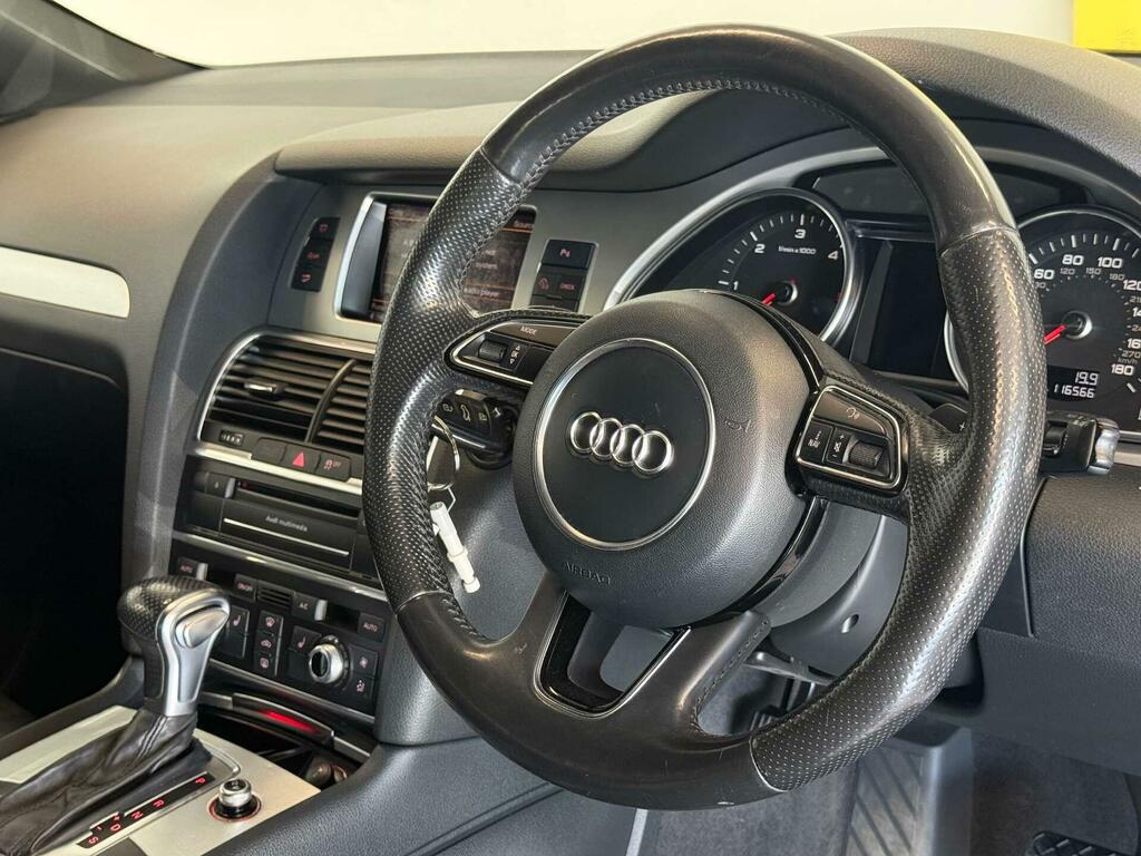 Audi Q7 3.0 Tdi V6 S Line Plus Tiptronic Quattro Euro 5 S BU13OVC Silver #2