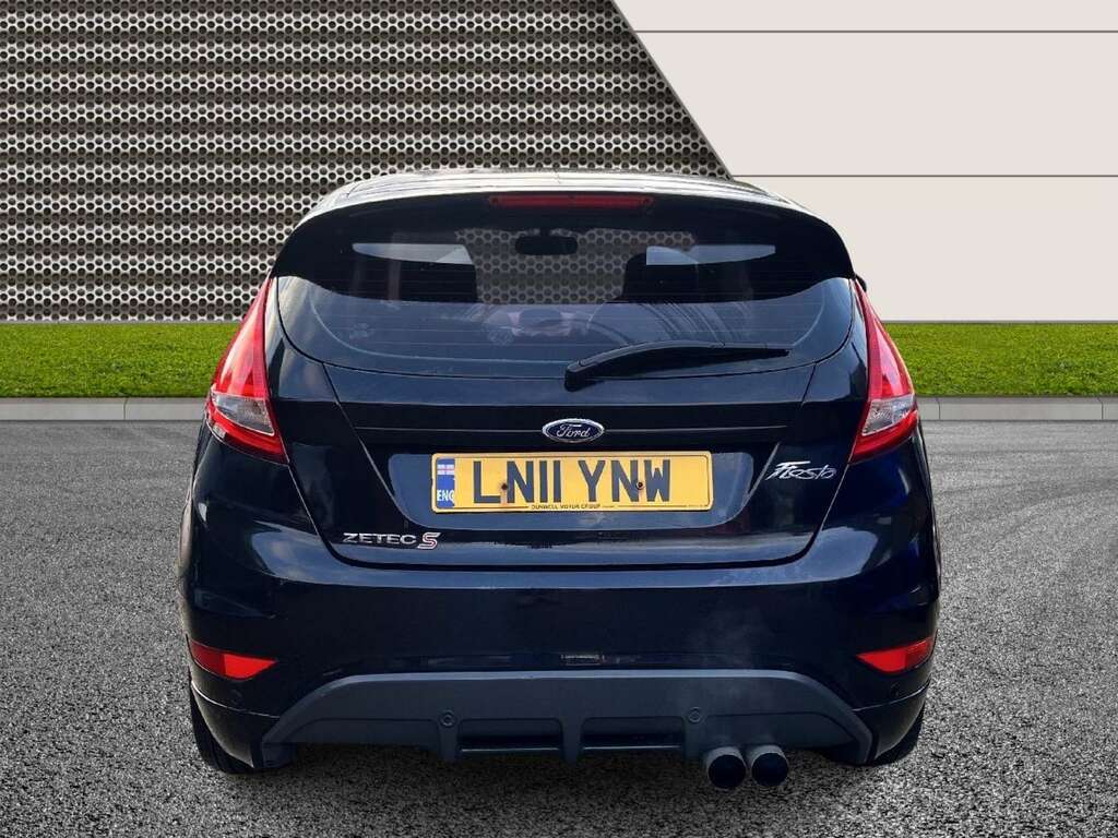 Ford Fiesta 1.6 Fiesta Zetec S LN11YNW Black #5