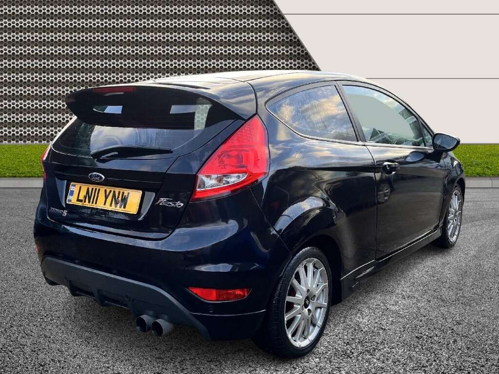 Ford Fiesta 1.6 Fiesta Zetec S LN11YNW Black #6