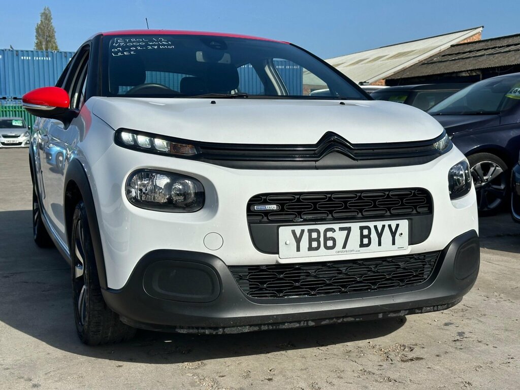 Citroen C3 1.2 Puretech Feel Euro 6 White