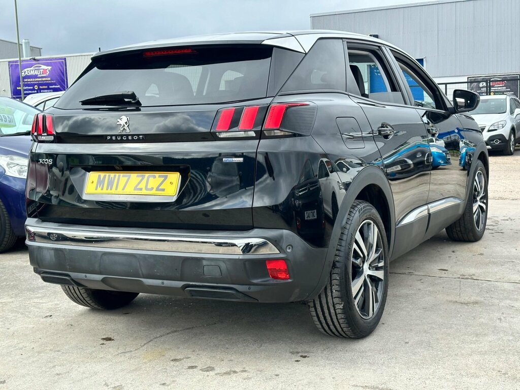 Peugeot 3008 1.2 Puretech Allure Euro 6 Ss MW17ZCZ Black #5