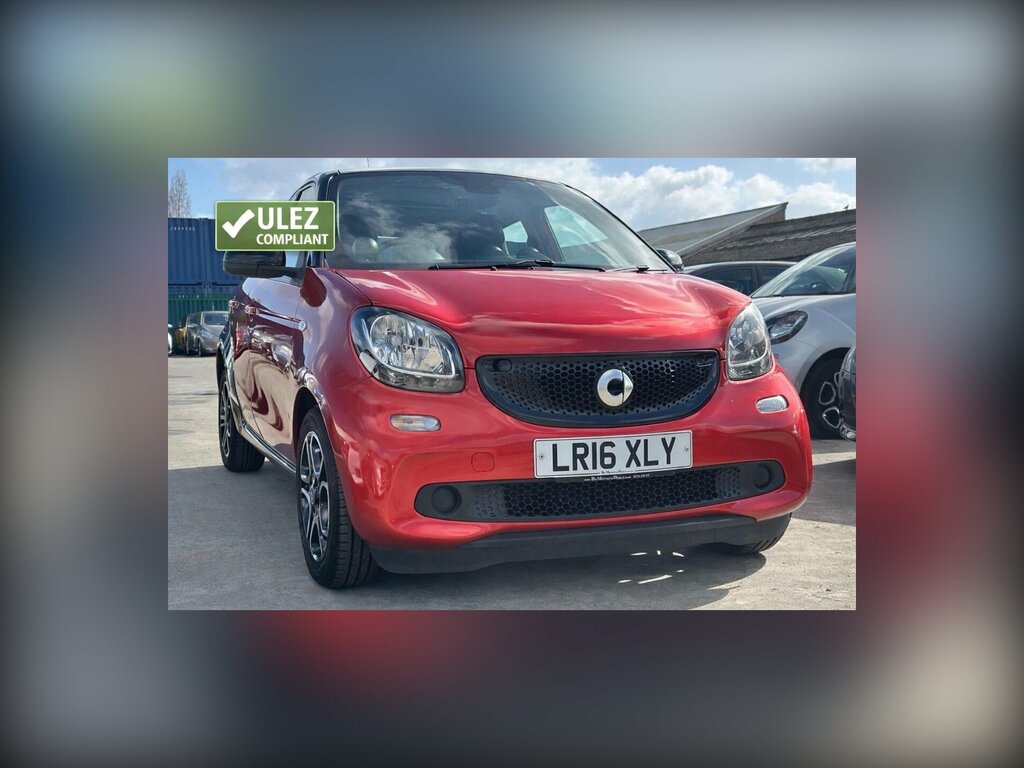 Smart Forfour 1.0 Prime Euro 6 Ss Red