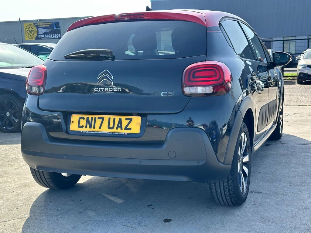 Citroen C3 1.2 Puretech Flair Euro 6 CN17UAZ Black #3