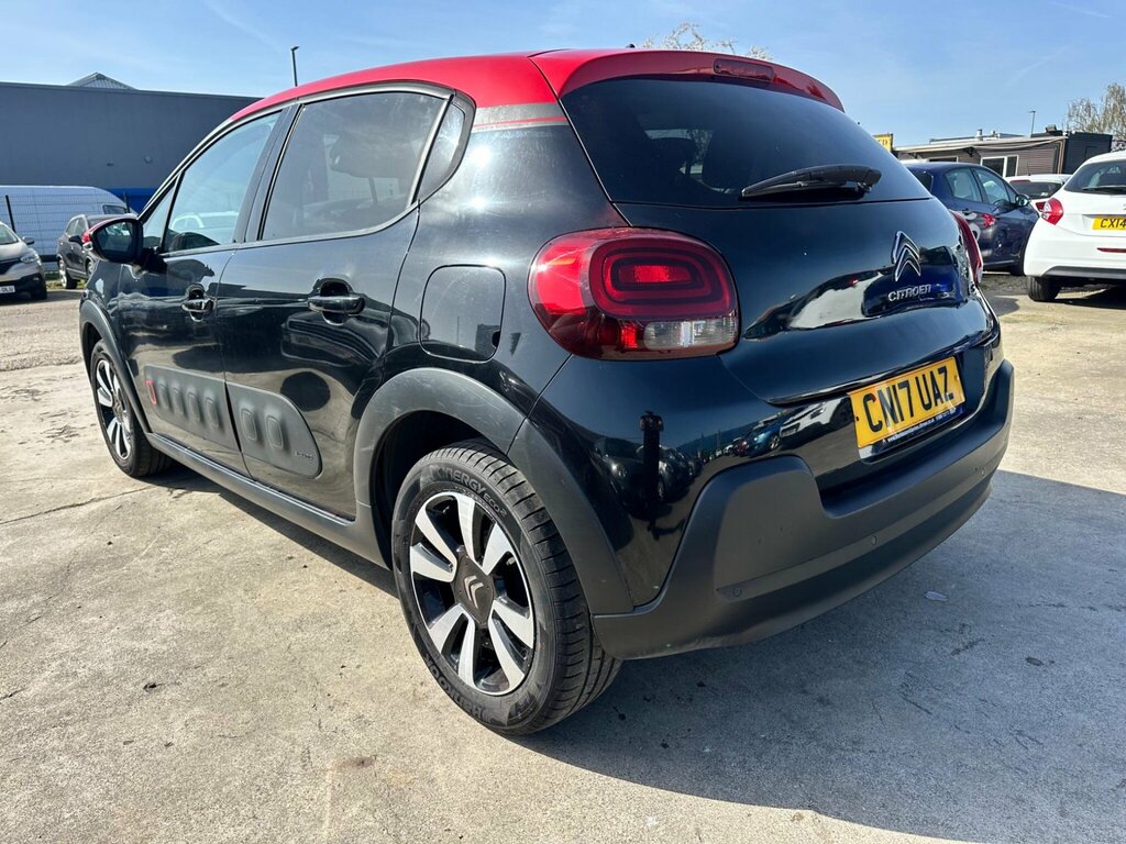 Citroen C3 1.2 Puretech Flair Euro 6 CN17UAZ Black #6