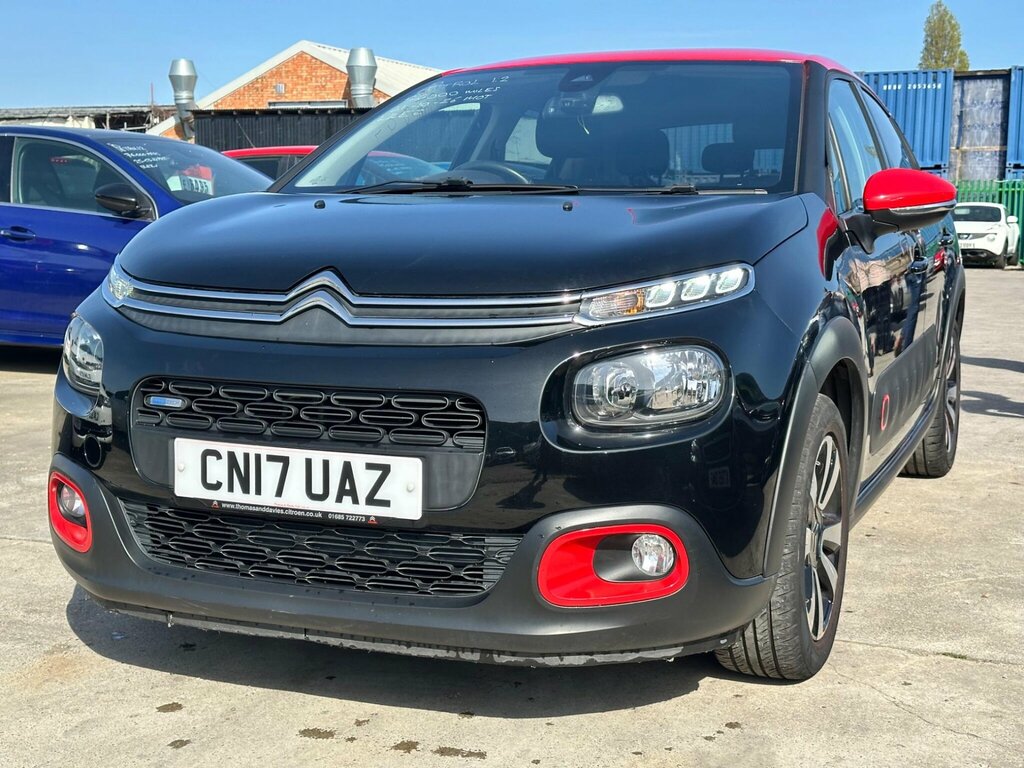 Citroen C3 1.2 Puretech Flair Euro 6 CN17UAZ Black #2