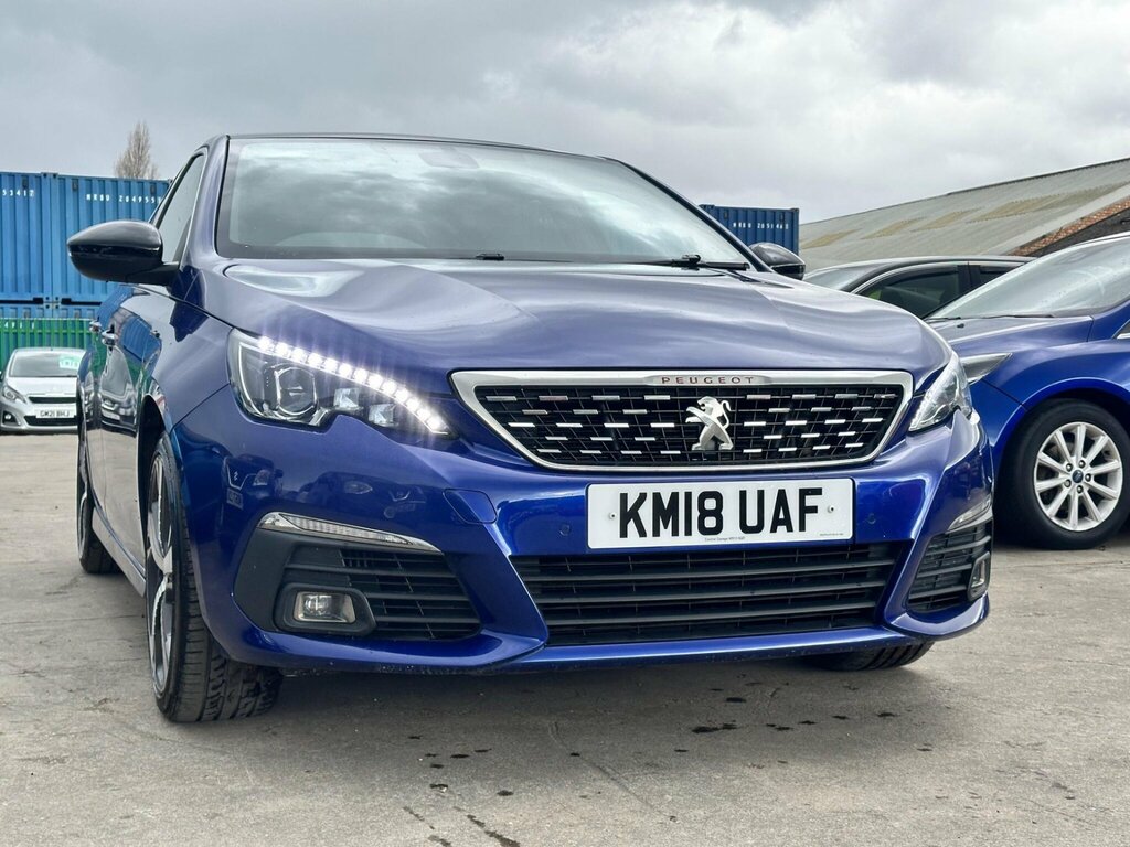Peugeot 308 1.2 Puretech Gt Line Euro 6 Ss Blue