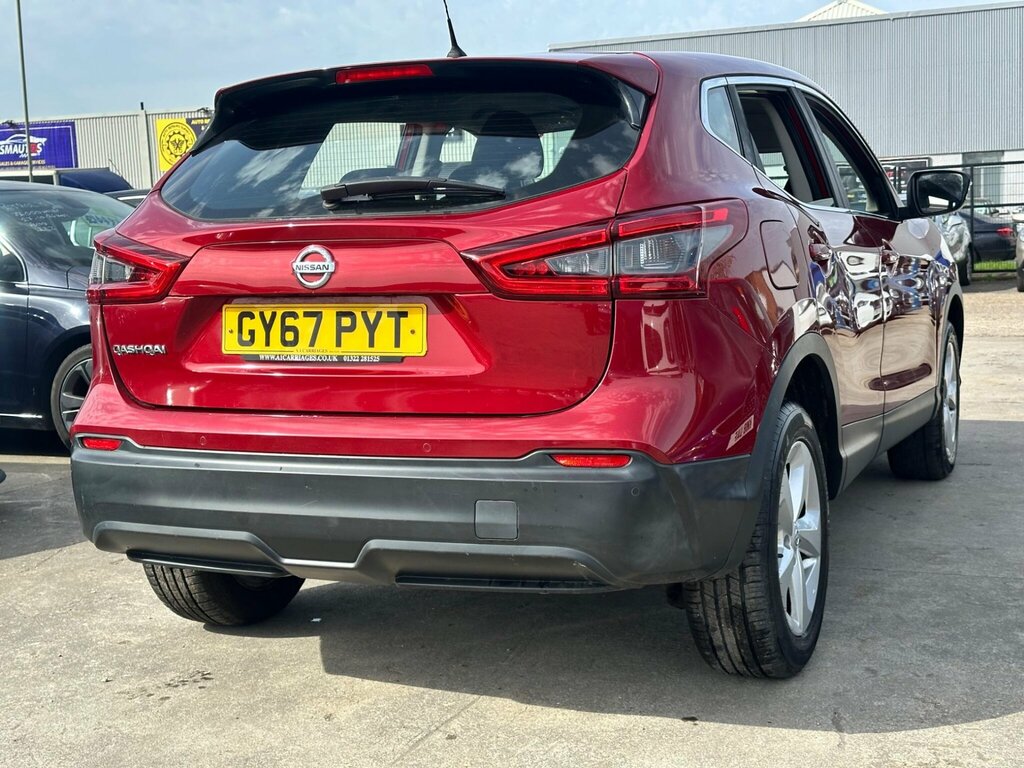 Nissan Qashqai 1.2 Dig-t Acenta Euro 6 Ss GY67PYT Red #5