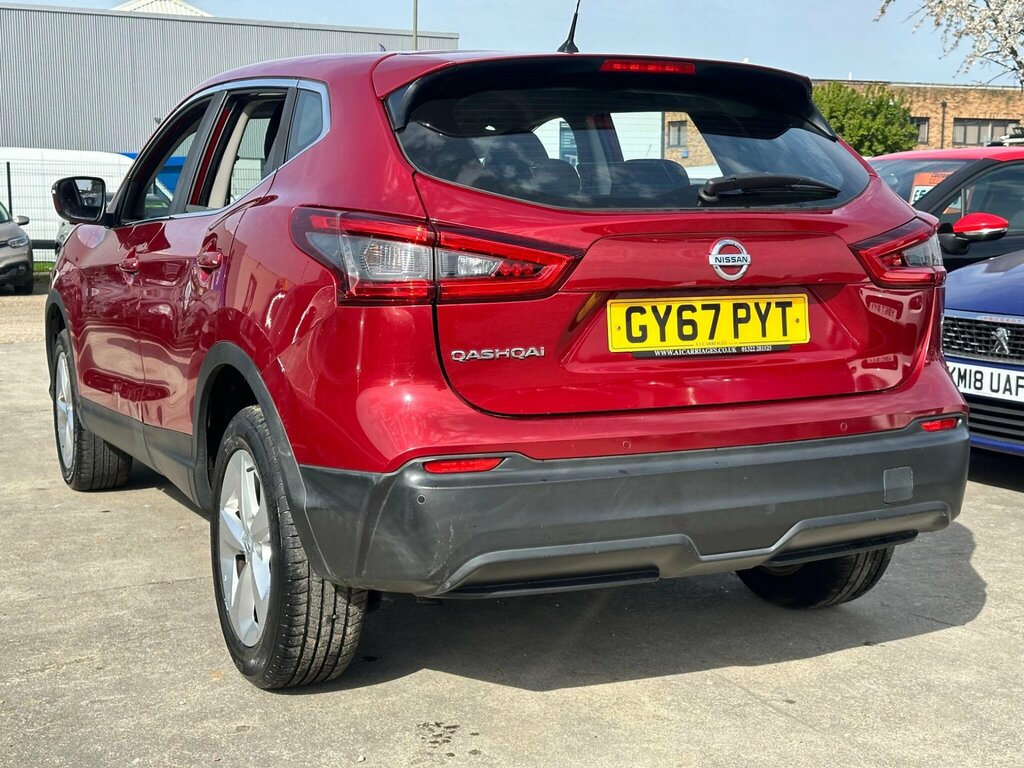 Nissan Qashqai 1.2 Dig-t Acenta Euro 6 Ss GY67PYT Red #6