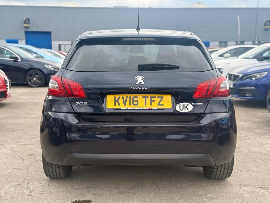 Peugeot 308 1.2 Puretech Allure Eat Euro 6 Ss KV16TFZ Blue #6