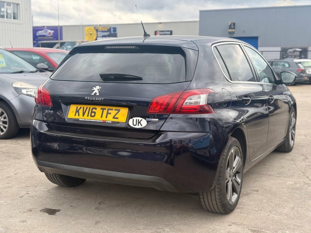 Peugeot 308 1.2 Puretech Allure Eat Euro 6 Ss KV16TFZ Blue #5