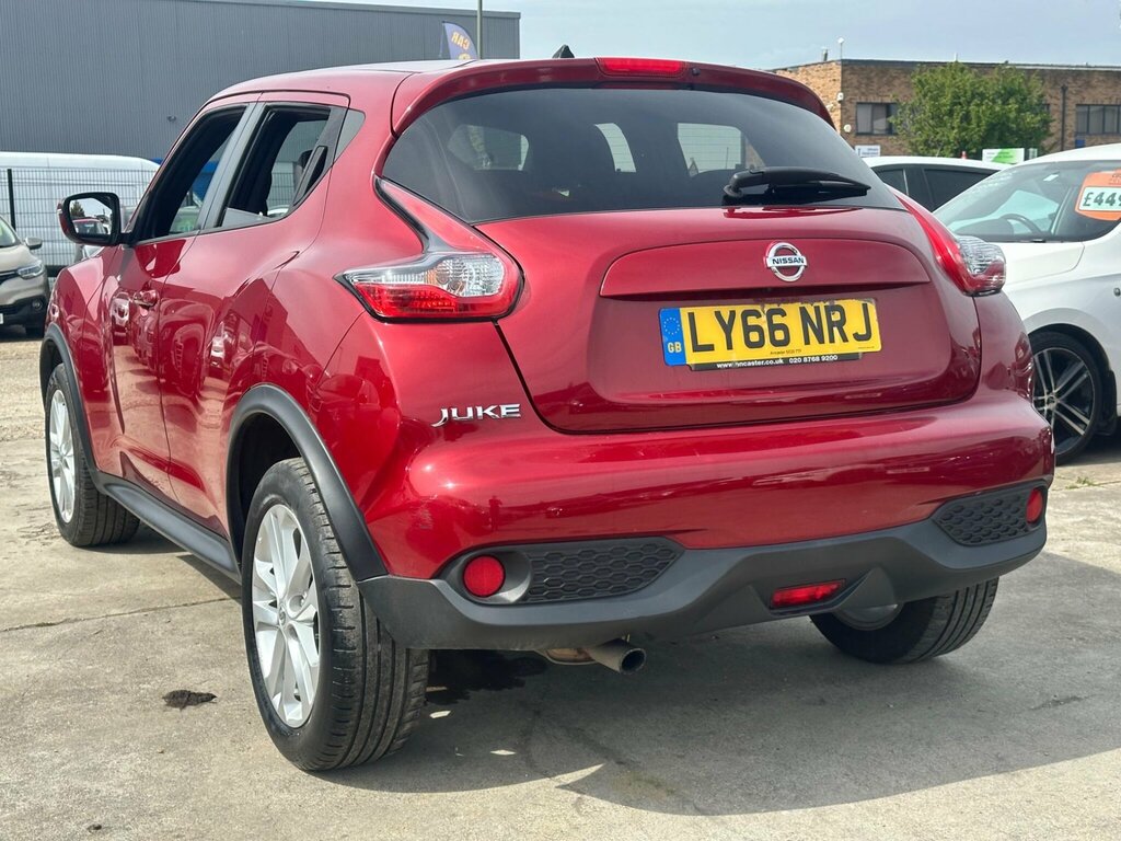Nissan Juke 1.2 Dig-t N-connecta Euro 6 Ss LY66NRJ Red #4