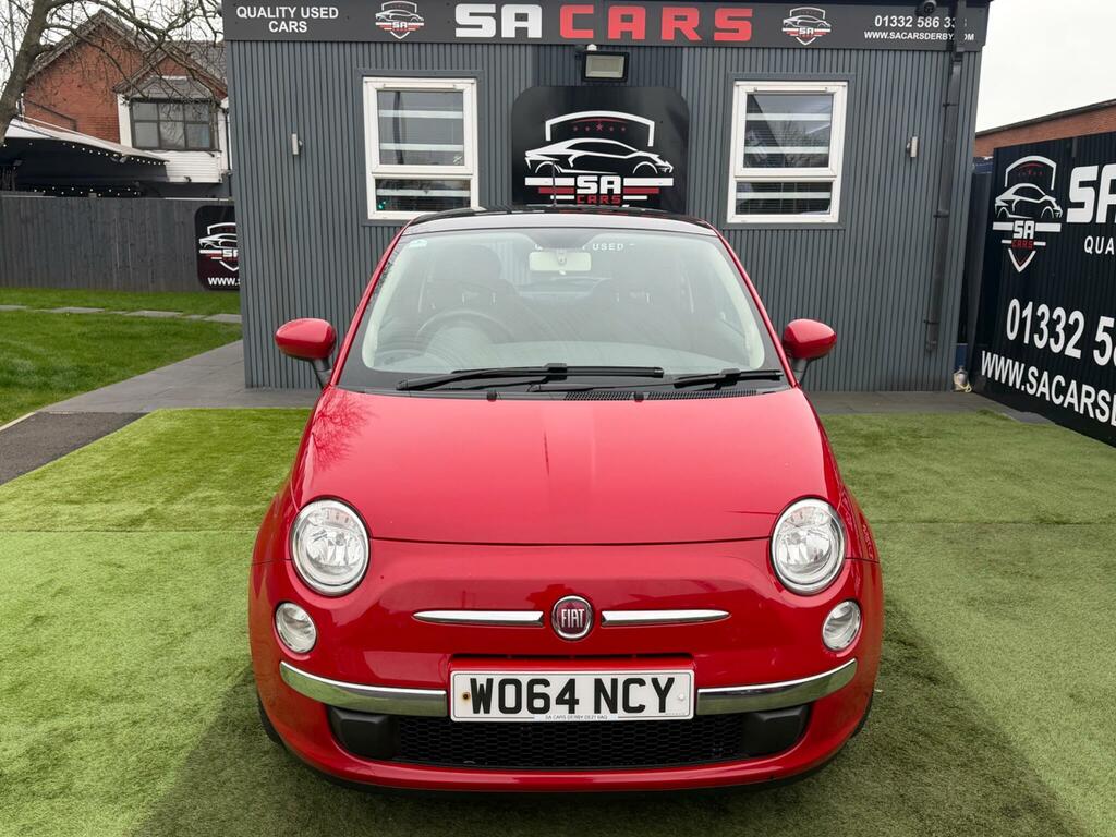 Fiat 500 1.2 Lounge Hatchback Euro 6 Ss WO64NCY Red #4