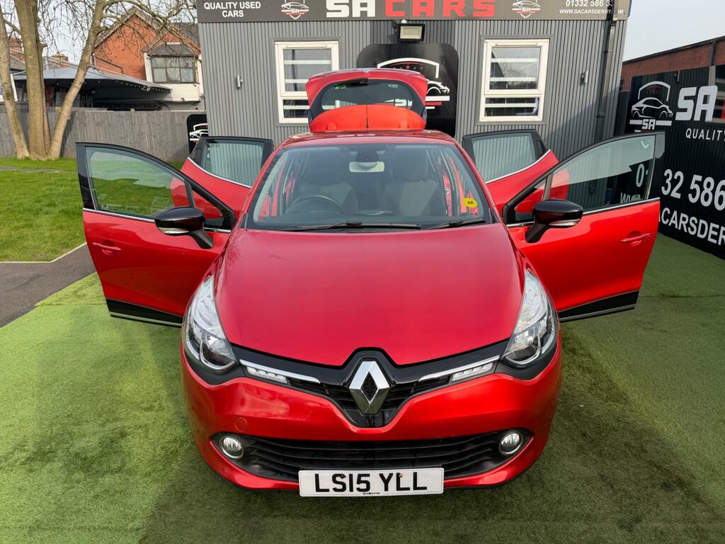Renault Clio 1.5 Dci Dynamique S Medianav Hatchback LS15YLL Red #5