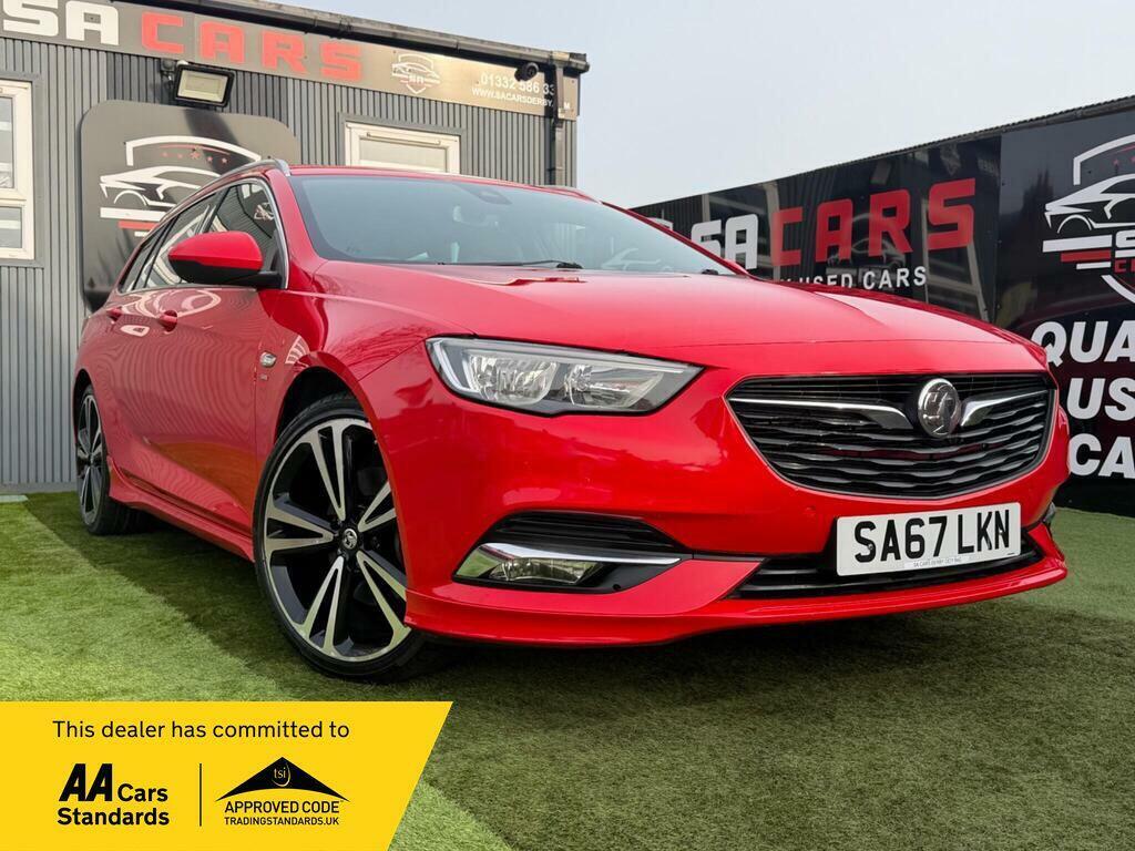 Vauxhall Insignia 2.0 Turbo D Blueinjection Sri VX Line Nav Sports T Red