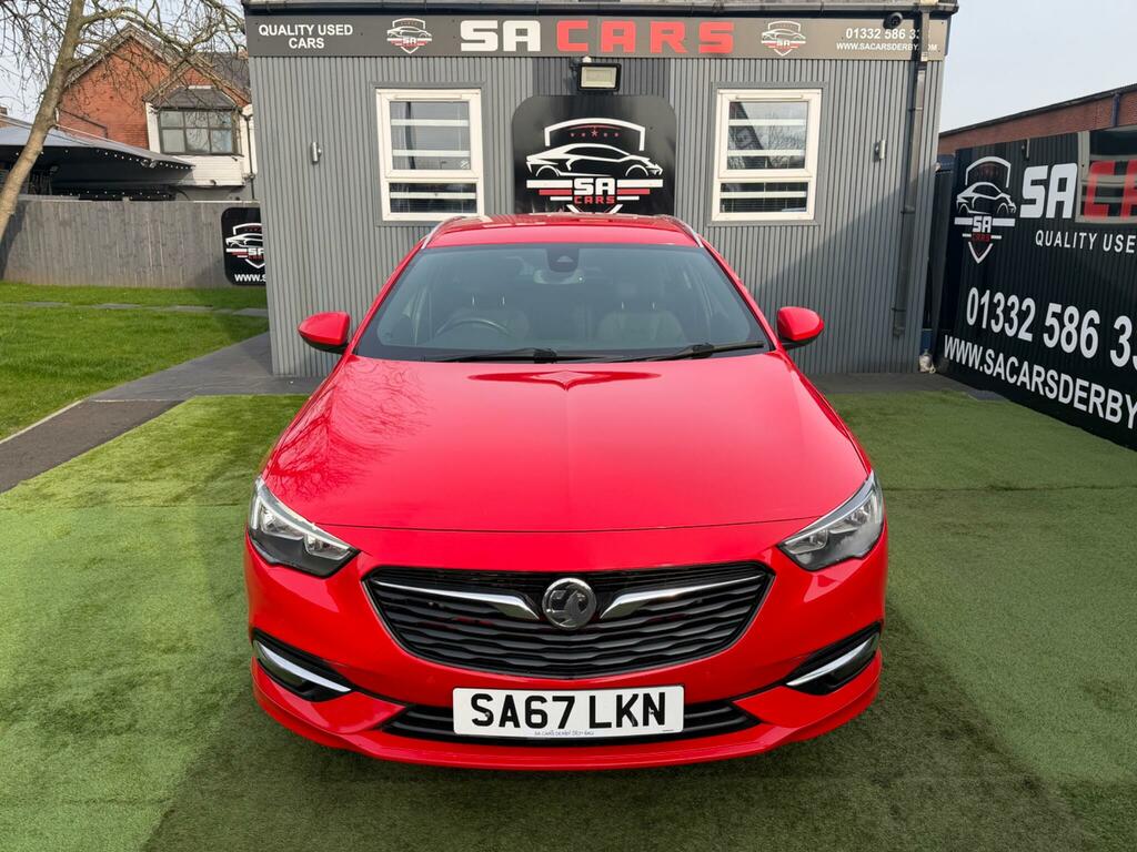 Vauxhall Insignia 2.0 Turbo D Blueinjection Sri VX Line Nav Sports T SA67LKN Red #4
