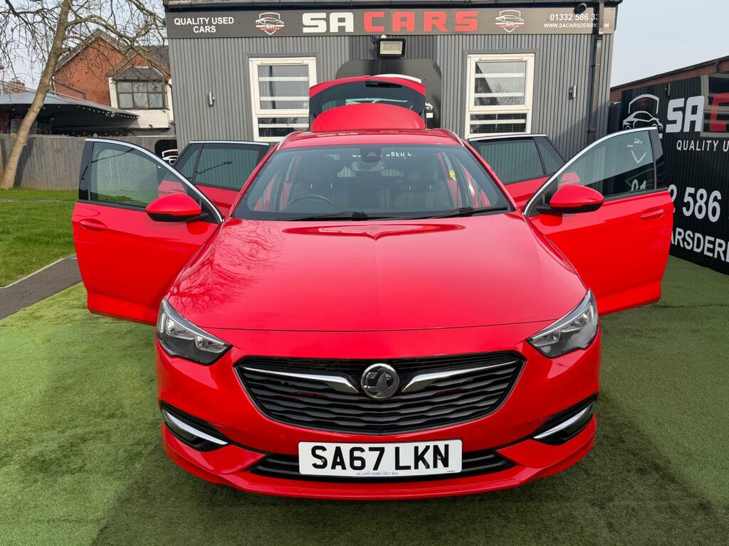 Vauxhall Insignia 2.0 Turbo D Blueinjection Sri VX Line Nav Sports T SA67LKN Red #6